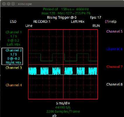 Oscilloscope for sound card | 3d print model