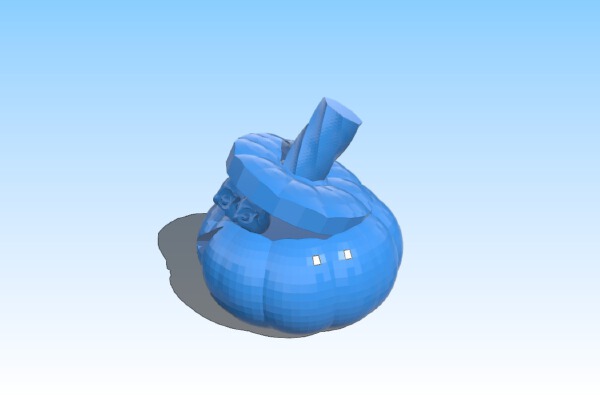 Pumpkin with owls – Halloween | 3d print model