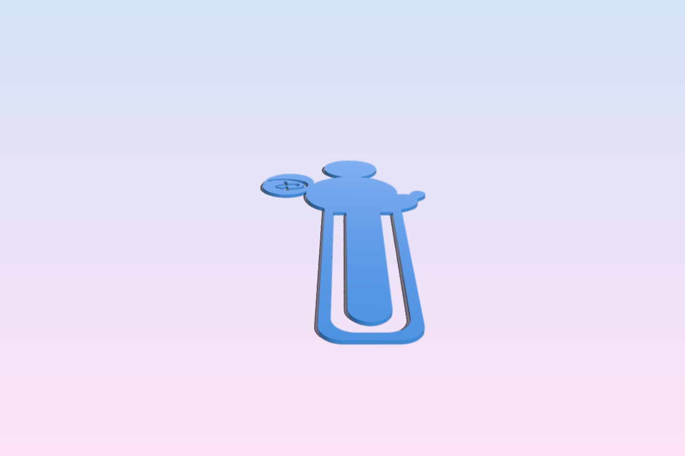 Mickey Mouse Bookmark