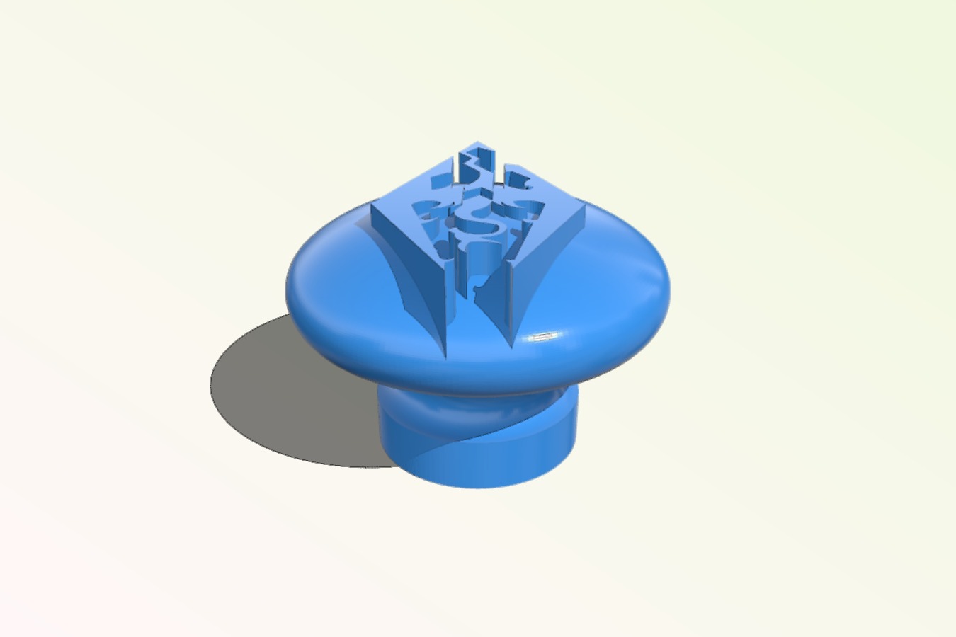 Skyrim Logo Knob