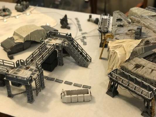 Star Wars Legion Hoth Scatter Terrain | 3d print model