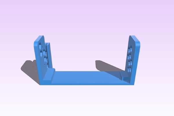 120mm Fan holder for Anet A8 power supply | 3d print model