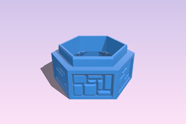 Open Board Game. Double Stack Brick | 3d print model