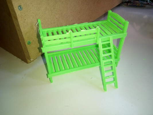 bunk bed 100mm | 3d print model