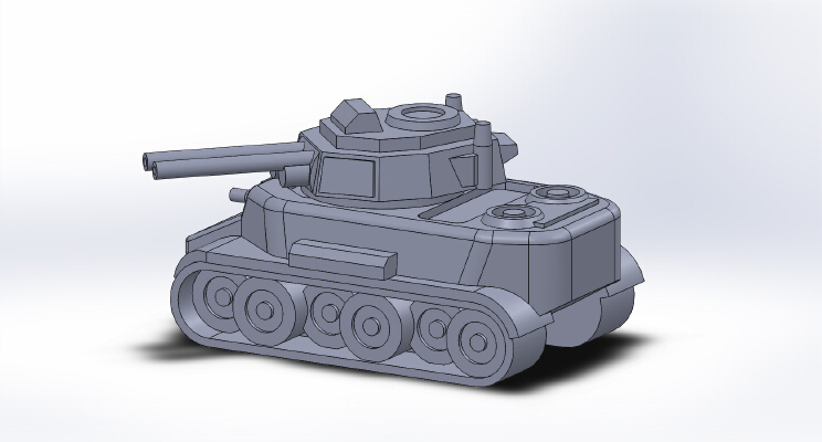 Oktober Guard C.U.B. light tank (GI Joe) | 3d print model