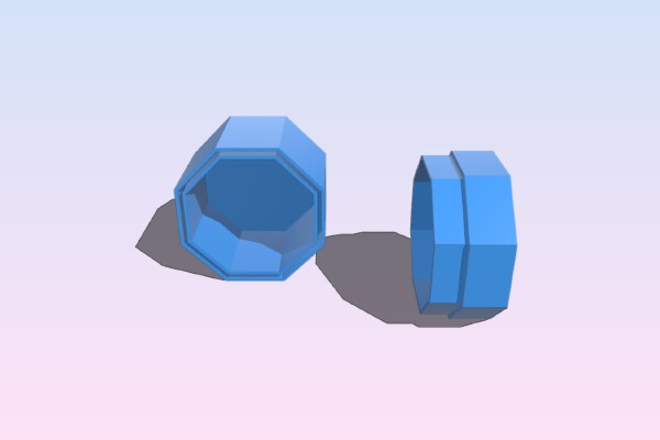 Octagonal Box | 3d print model