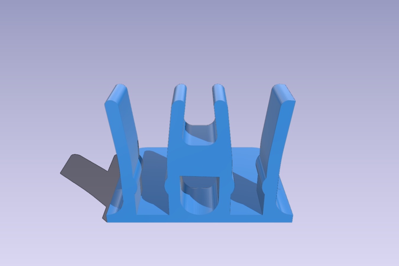 Simplest toothbrush holder __ Sehr einfacher Zahnbürstenhalter