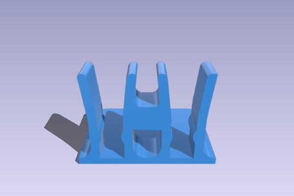 Simplest toothbrush holder __ Sehr einfacher Zahnbürstenhalter | 3d print model