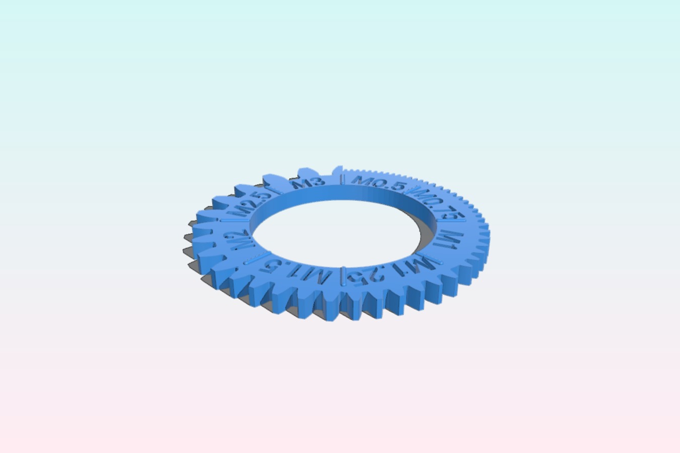 Gear Test Piece