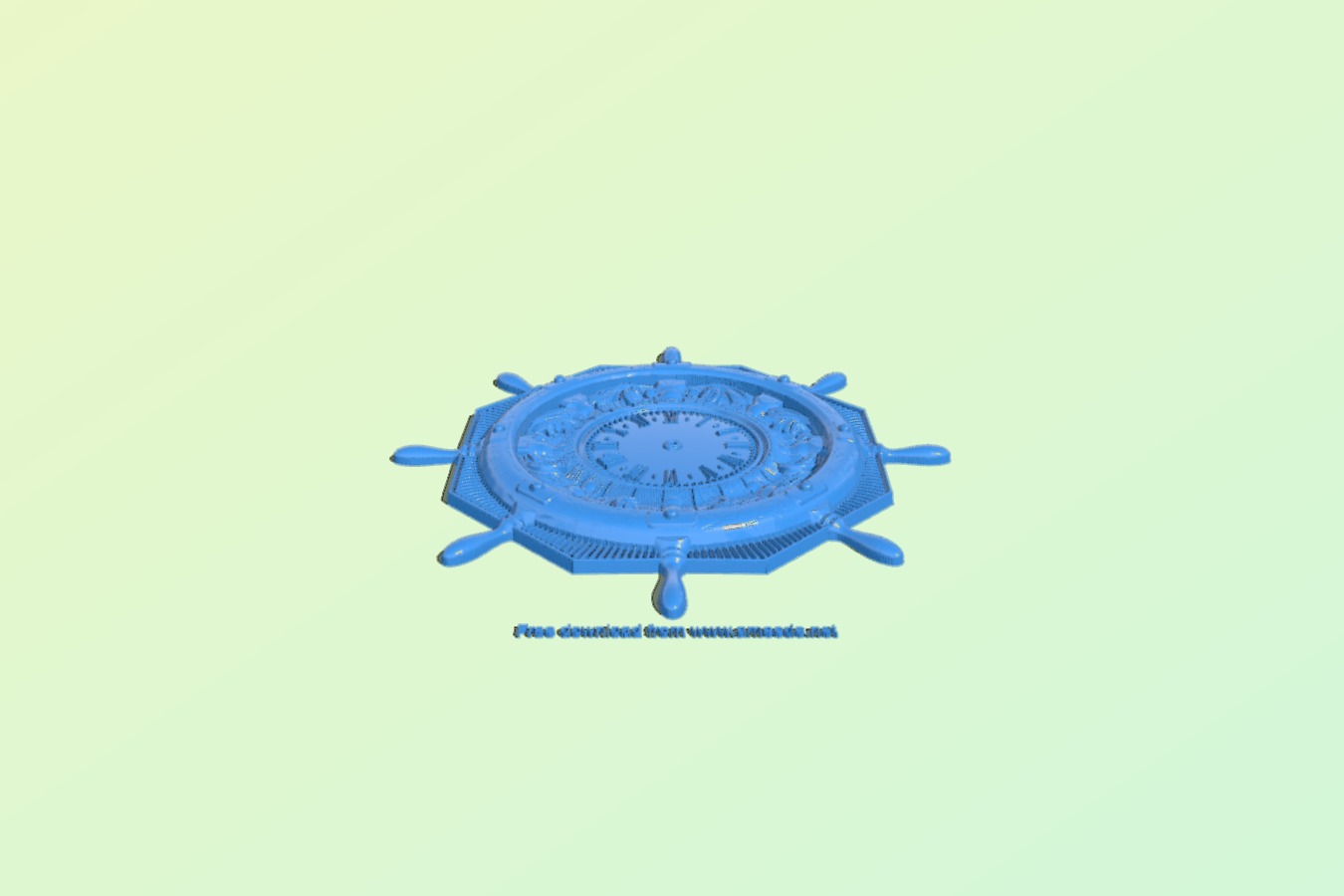 Wall clock pattern