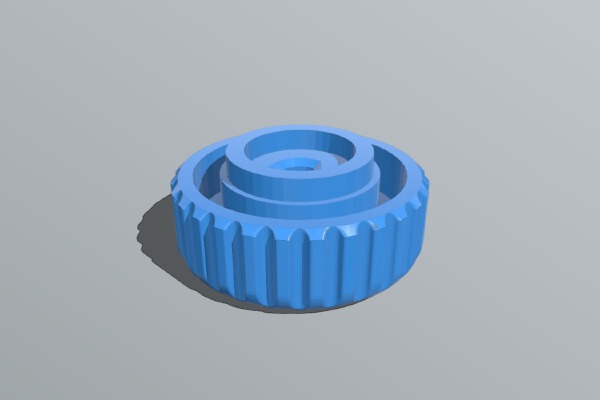 Anytone AT-6666 encoder knob | 3d print model