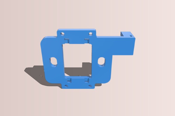 FRC FIRST Robotics Open Mesh OM5P-AC mount | 3d print model