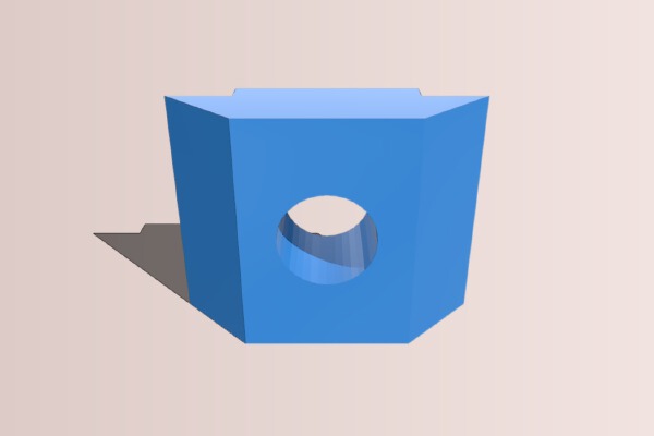 Hammer Nut 2020 M5 8mm Slot | 3d print model