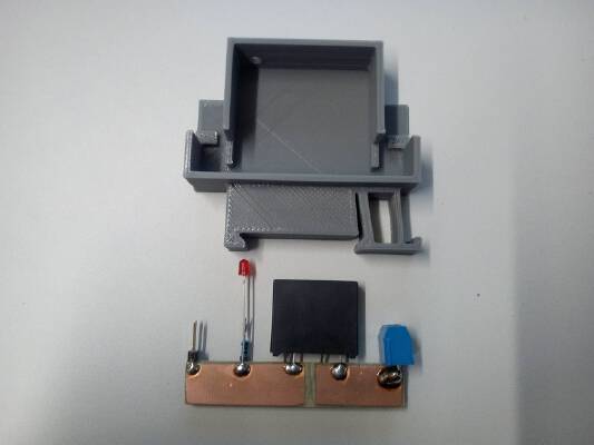 DIN Rail PCB Relais Case | 3d print model