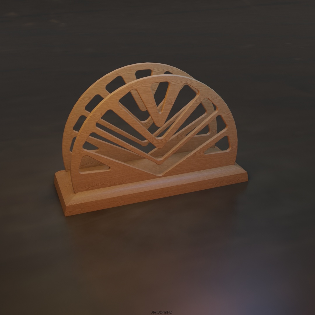 Napkin Holder Leaves