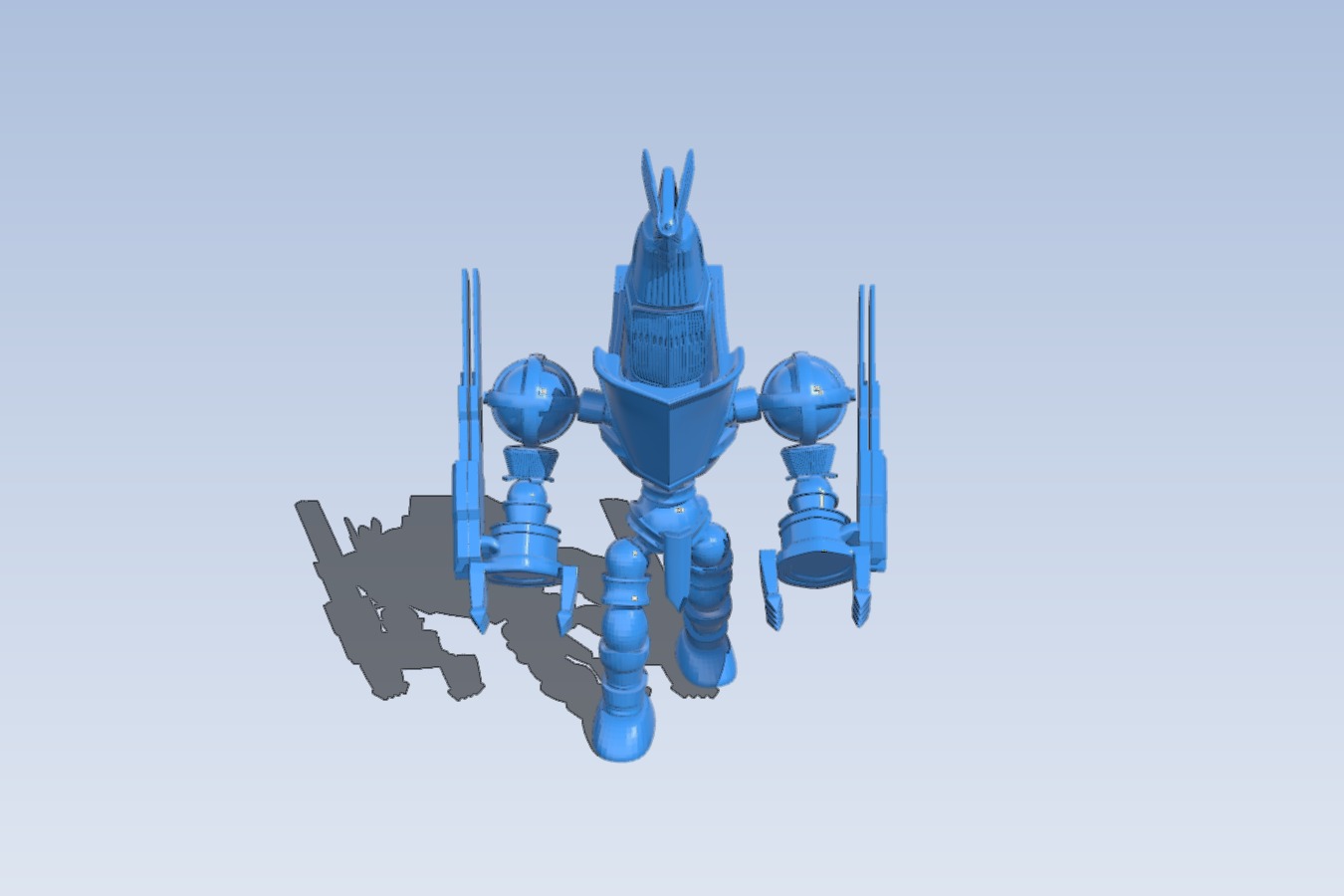 Air ship golem – robot