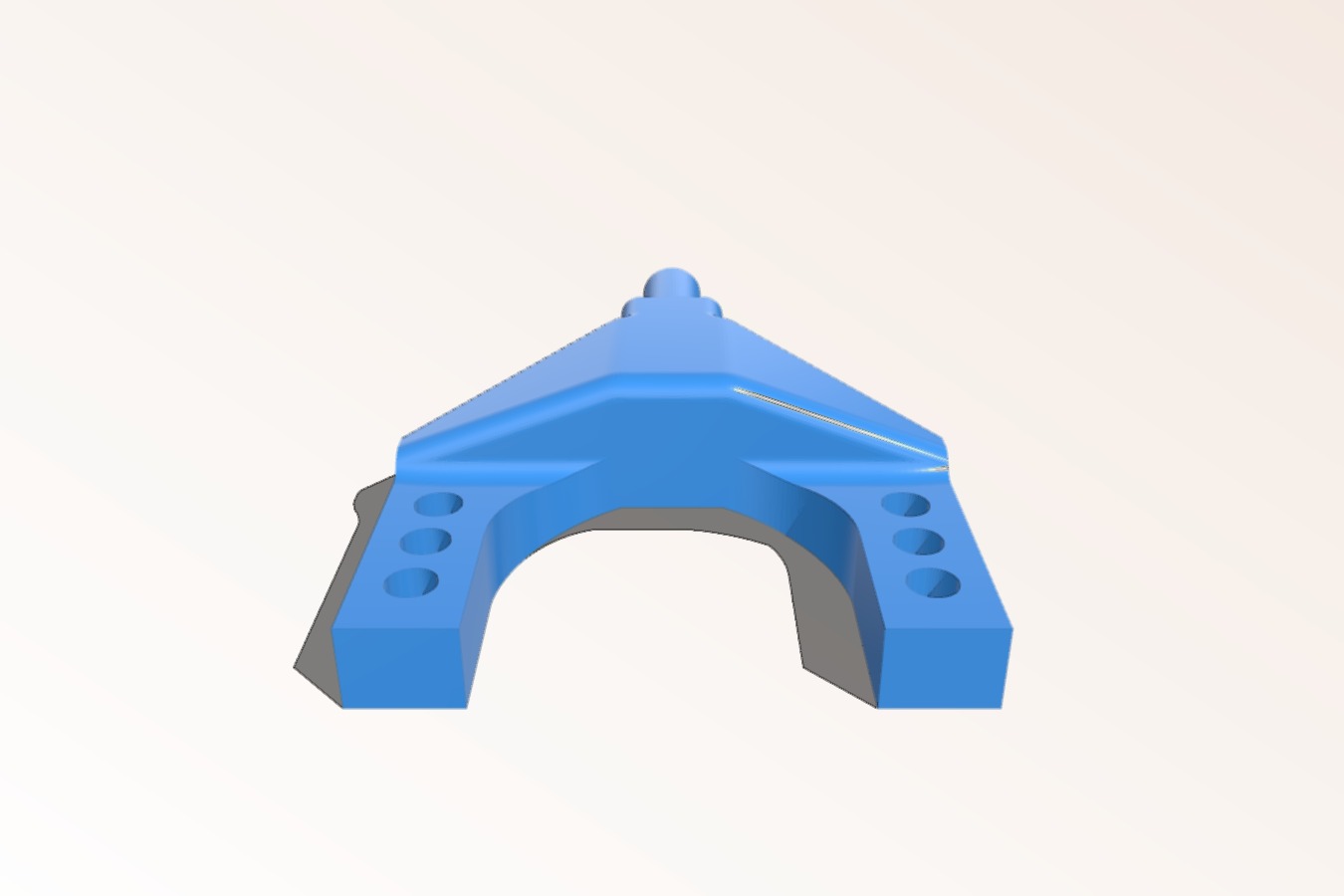 Rustler body bracket for Stampede.  Traxxas