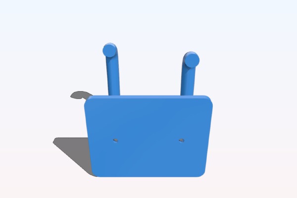 Under Desk or Shelf Holster _ Hook For Chicago Electric 12 Setting Heat Gun | 3d print model
