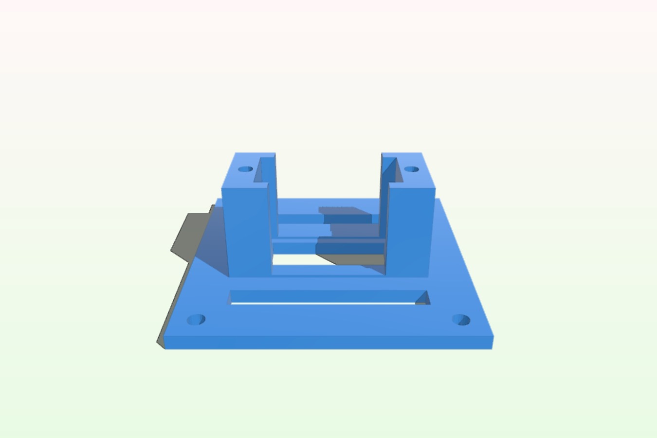 Makerbeam Servo Mount for Modelcraft RS-3