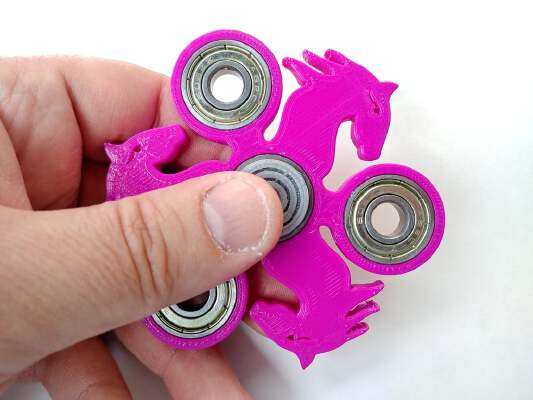 Horse Fidget Spinner | 3d print model