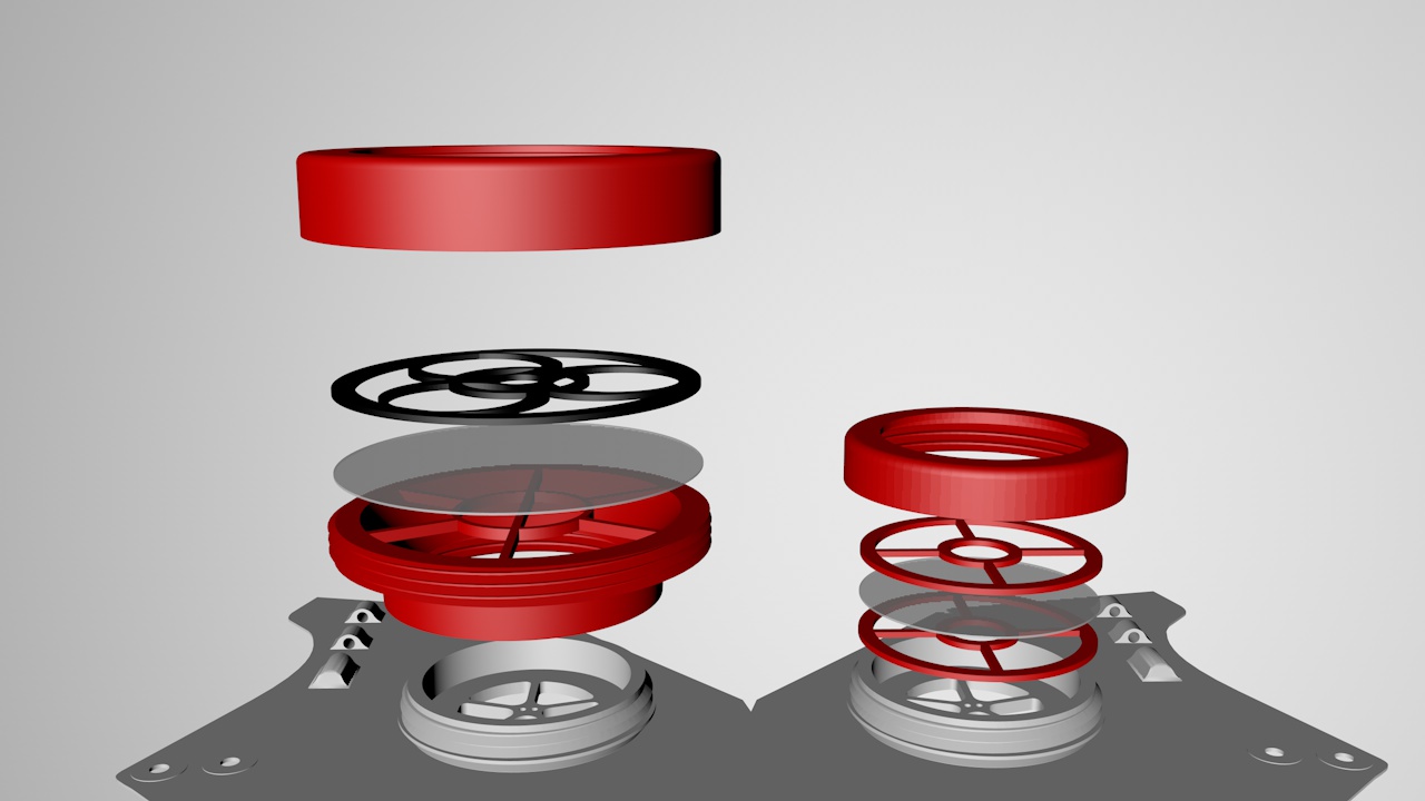 Flexible Mask with Thread Round Filters