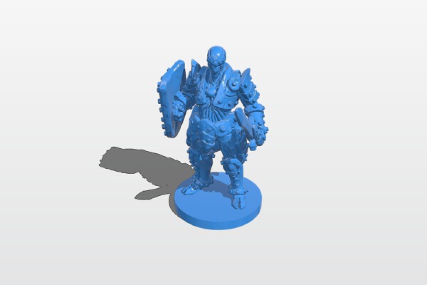 Warforged ver.1 | 3d print model