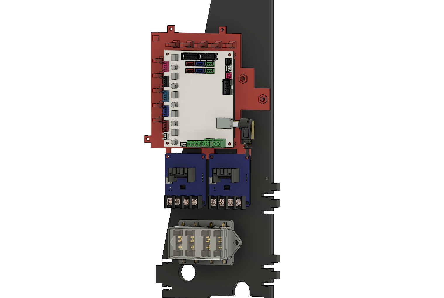 MKS GEN L Mount with Mosfets (For Anet A8)
