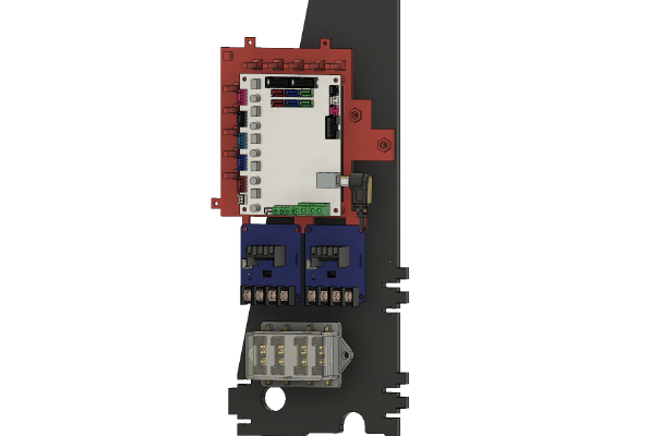 MKS GEN L Mount with Mosfets (For Anet A8) | 3d print model