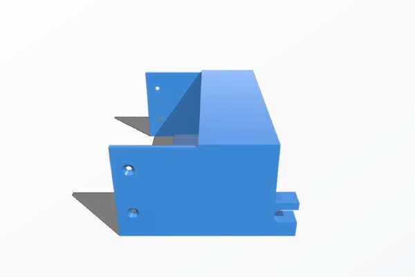 Power Supply Mount Prusa Mendel | 3d print model