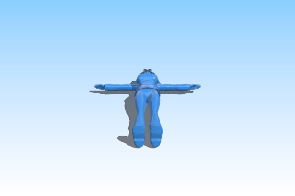 The Bold Girl | 3d print model