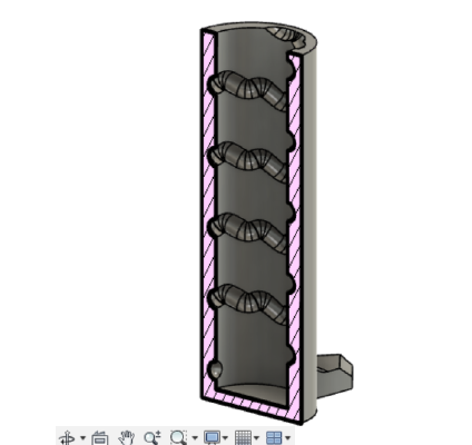 Anti-unscrewing GPU Support | 3d print model