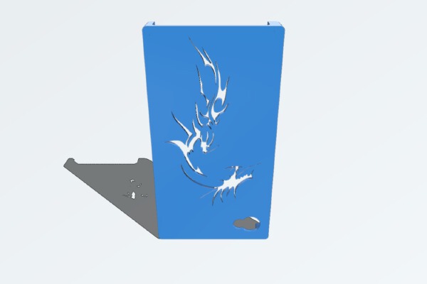 iPhone 4S dragon design | 3d print model