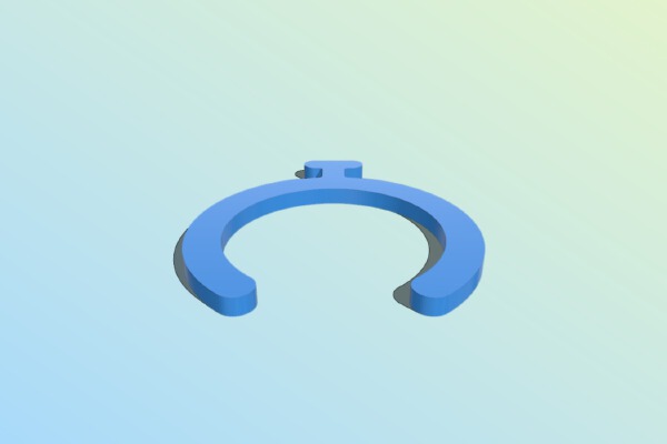 Preload Clips for 12mm Touring Car Shocks | 3d print model