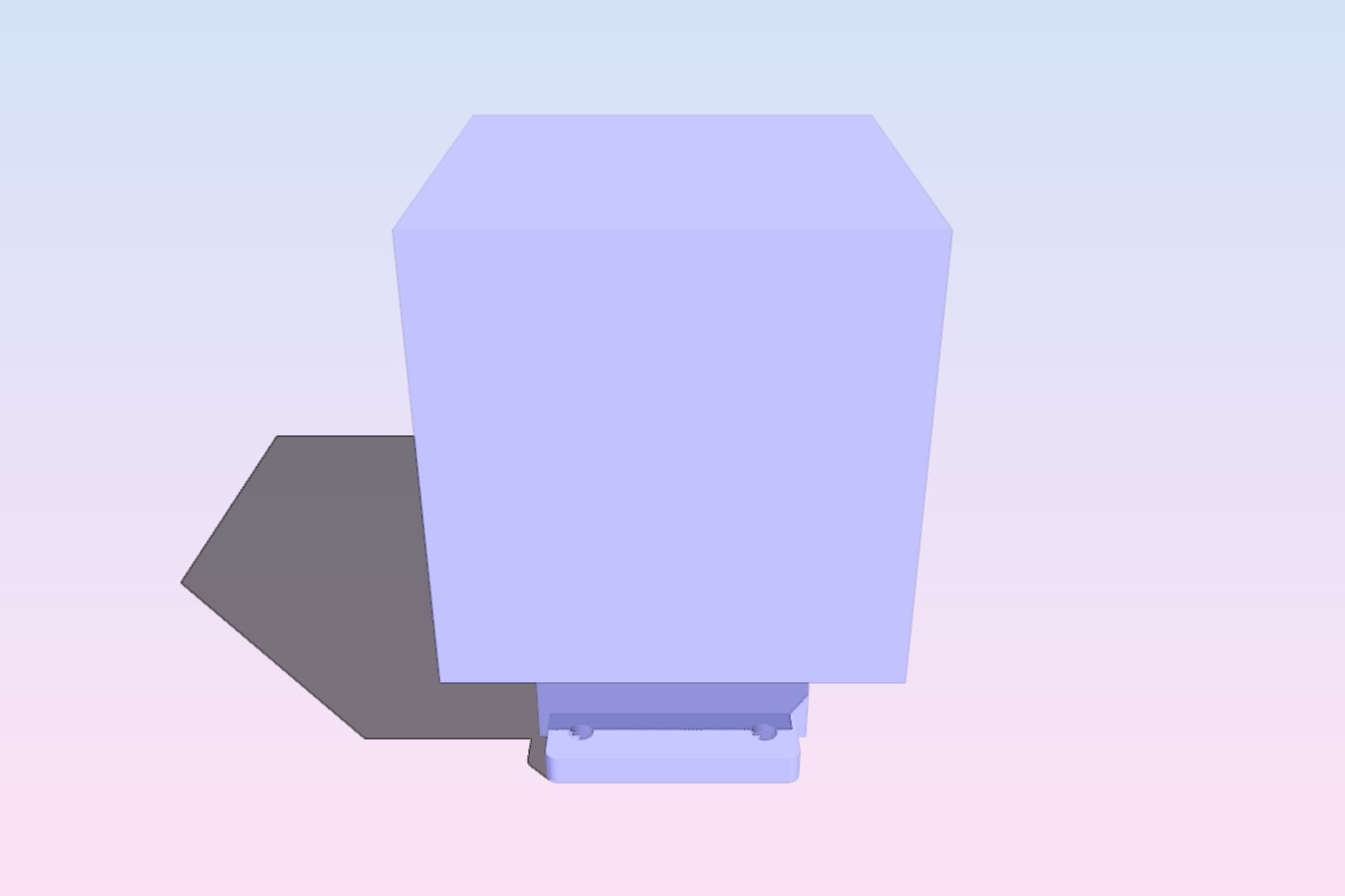 T1 Gearhead Extruder + 2040 Vslot Plate