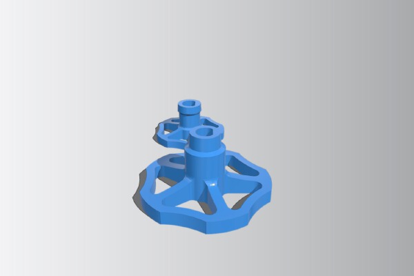 CR-10 Manual Feed Knob | 3d print model