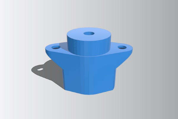 Bearing adapter for direct drive (UM Original) | 3d print model