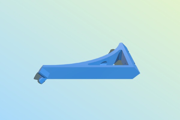 Shelf-Bracket for 70mm x 10mm Board | 3d print model