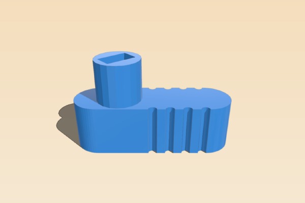 Cuisinart 5.5q mixer lever | 3d print model