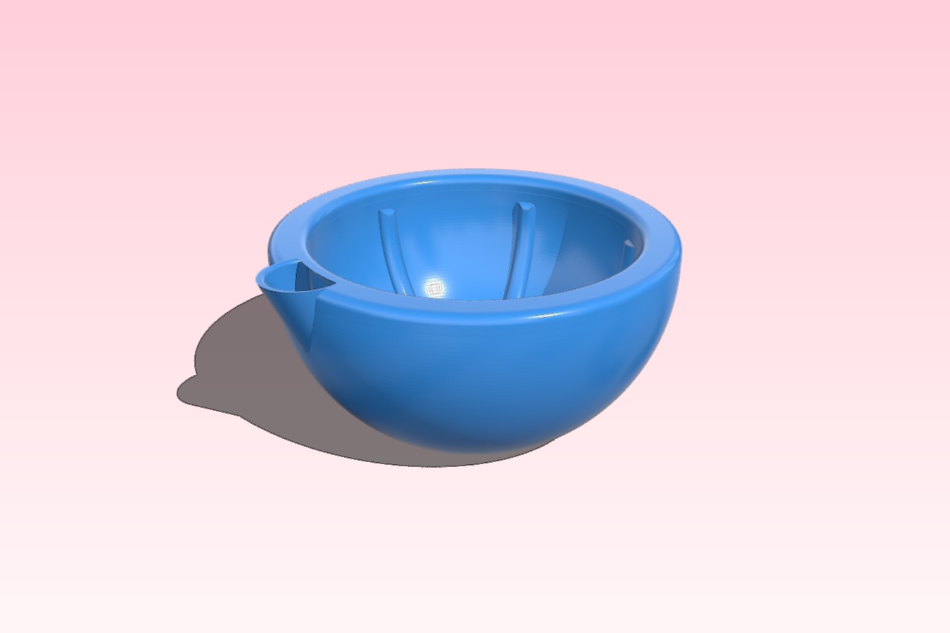 hollow shaving bowl