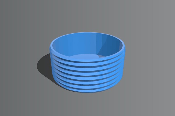 Beautiful Chunky Bracelet Bolt | 3d print model