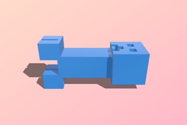 Minecraft Creeper | 3d print model