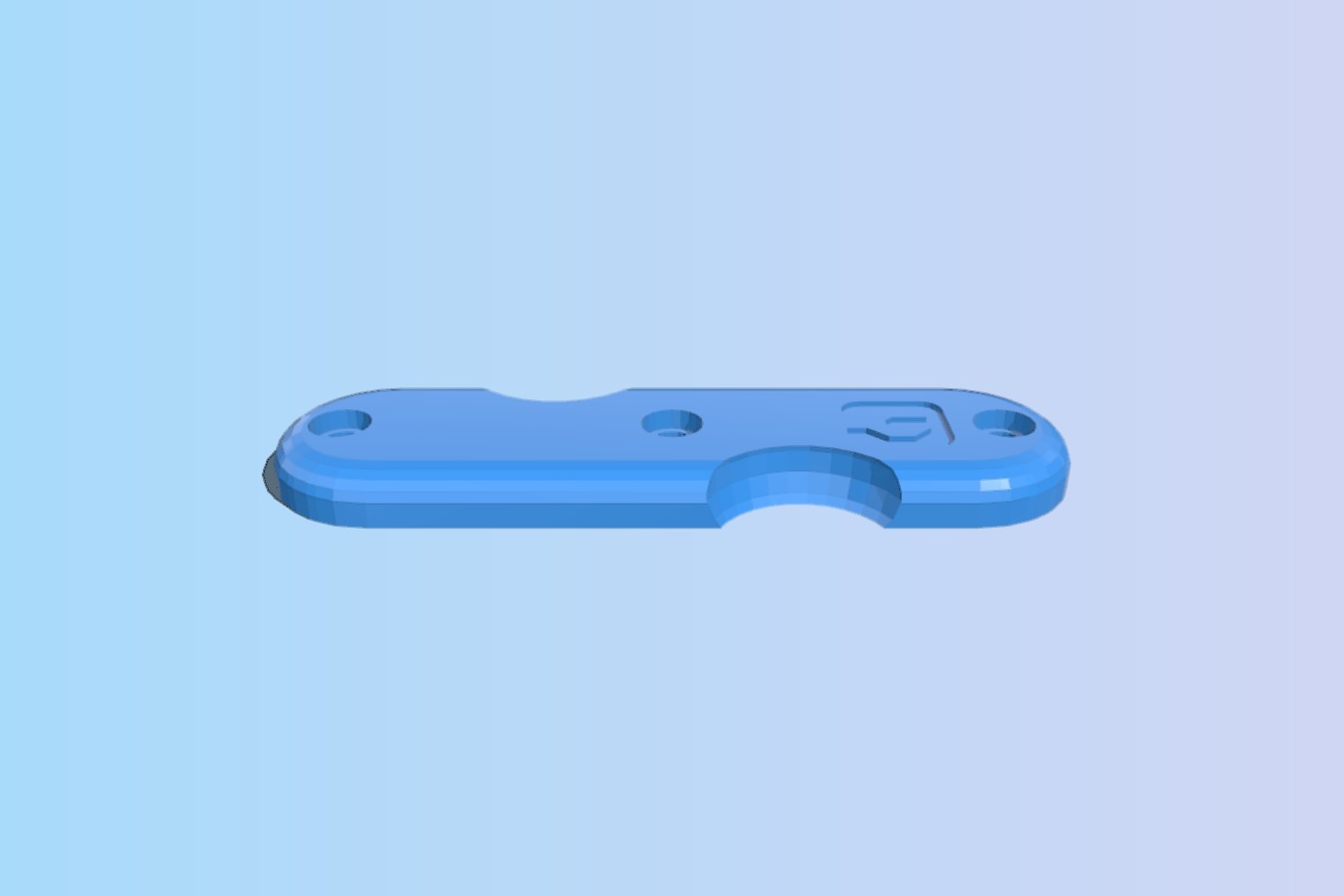 So Make It Swiss Army style keyring V2 with thumbnail cutouts
