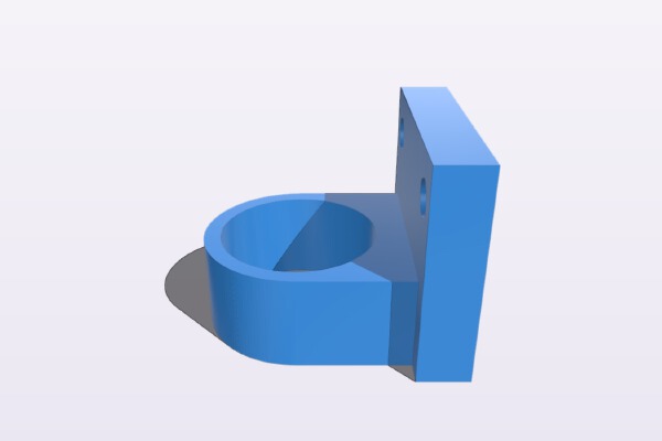 Sensor Holder for Anet A8 E3D V6 Direct Mount | 3d print model