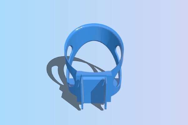 Wall Control Spray Can Holder | 3d print model
