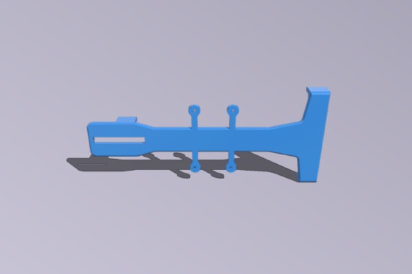 Soporte coche slot 125x50mm | 3d print model