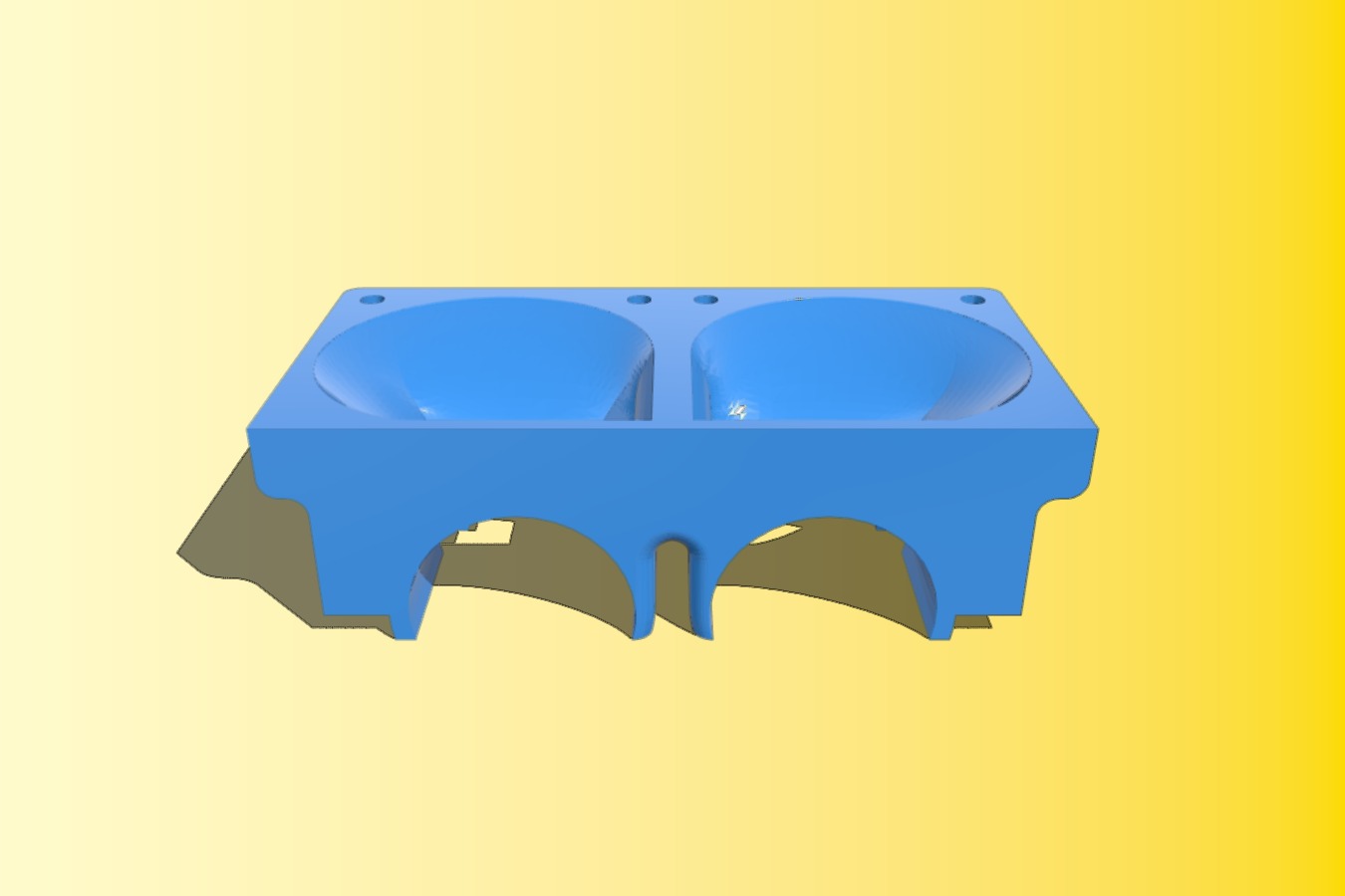 	E3D V6 Mount with Fan for CTC _ Flashforge _ Replicator - 40*40*20mm Fan Compatible