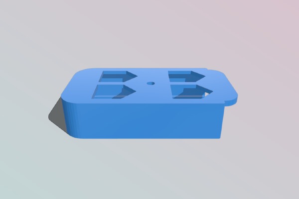 iSmartAlarm - Remote Tag Cover | 3d print model