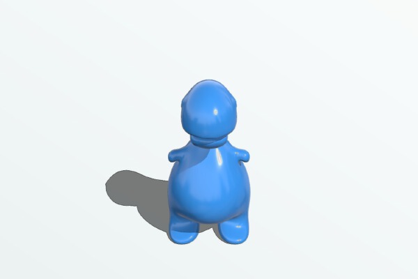 Fat Dino | 3d print model
