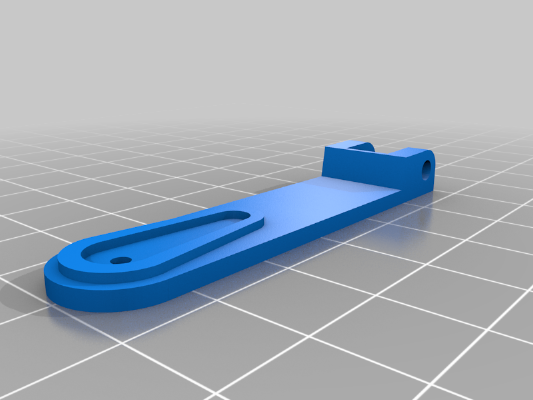 Servo neck of an ultrasonic sensor srf-04 | 3d print model