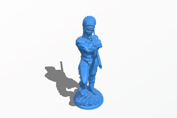 Elite Native American Chief | 3d print model